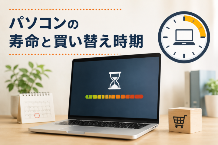 パソコンの寿命と買い替え時期