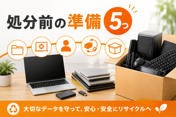 処分前の準備5つ